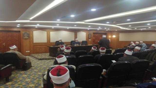 وكيل الأزهر وأمين البحوث الإسلامية يناقشان دعم الدور التوعوي للوعاظ