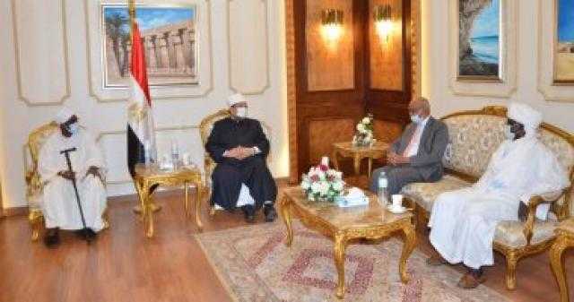 وزير الأوقاف يستقبل نظيره السودانى