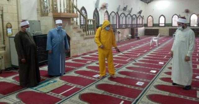 الأوقاف تشدد على الأئمة تطبيق الإجراءات الاحترازية لمكافحة كورونا