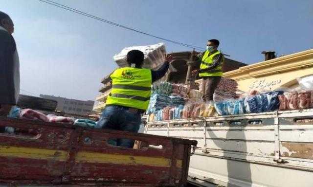 صناع الخير توزع 50 ألف بطانية على غير القادرين فى القرى الأشد احتياجا