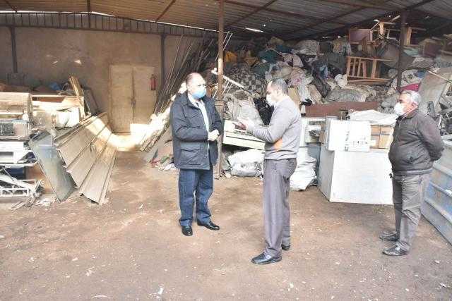 محافظ أسيوط يتفقد مخزن المستلزمات الطبية الإقليمي بحي غرب