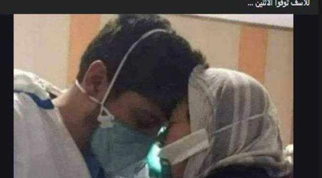 ”لو هموت مش هسيبك”.. بر الوالدين في صورة مع ”كورونا”