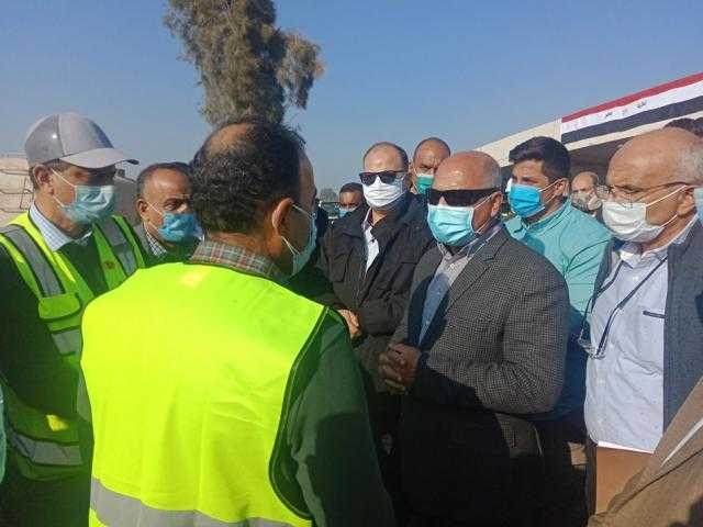 محافظ أسيوط يستقبل وزير النقل لتفقد مشروع محور ديروط الحر بتكلفة 1.7 مليار جنيه