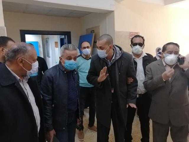 وكيل صحة قنا يتفقد مستشفى حميات نجع حمادي