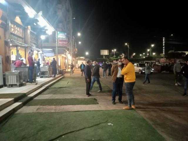 حملات ليلية بدسوق تغلق محلين و4 مراكز للدروس الخصوصية ورفع اشغالات