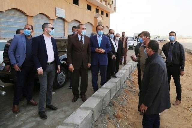 محافظ كفر الشيخ يتفقد تطوير الشوارع والمحاور الجديدة