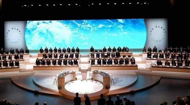 قمة كوكب واحد في باريس تهدف لمواجهة أزمة المناخ والتصحر البيئي