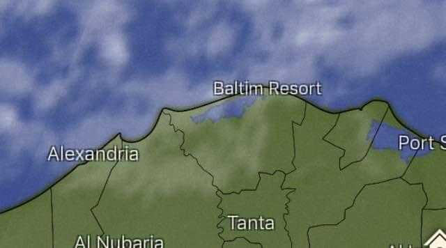 الأرصاد تنشر صورا للأقمار الصناعية تشير لوجود فرص أمطار بالإسكندرية