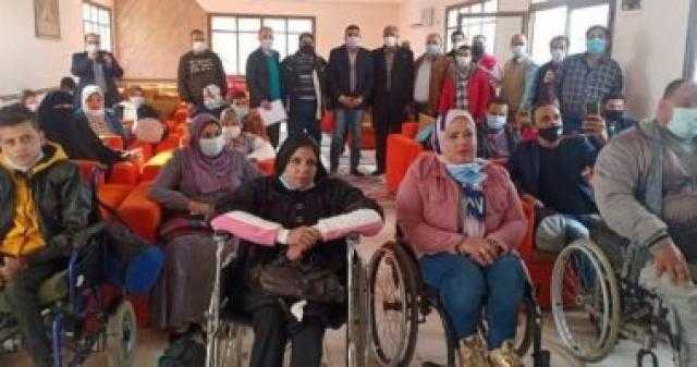 محافظ الشرقية: توزيع 250 شنطة رياضية على الرياضيين المتميزين من ذوى القدرات