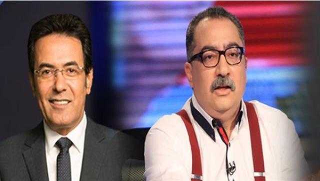 خيري رمضان لإبراهيم عيسى: ضميرك مرتاح عن شهادتك في قضية مبارك.. شاهد رده