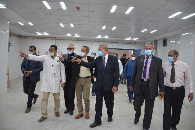 محافظ القليوبية يعلن التشغيل التجريبي لمستشفى كفر شكر المركزي.. صور