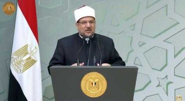 وزير الأوقاف: استعدنا المساجد من مختطفيها.. وصوبنا مسار الخطاب الديني
