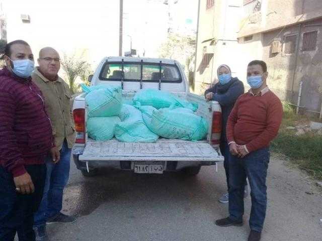 ضبط كمية كبيرة من الدقيق المدعم قبل تهريبه للسوق السوداء بالفيوم
