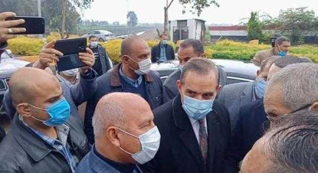 محافظ كفر الشيخ يستقبل وزير النقل لتفقد المرحلة الأولى من طريق كفر الشيخ دسوق