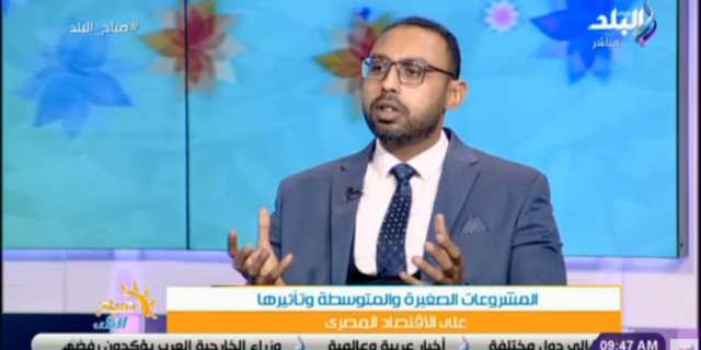خبير اقتصادي يكشف دور المشروعات الصغيرة في النهوض بالاقتصاد المصري