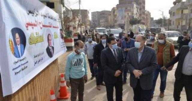 محافظ أسيوط يتفقد سير العمل بوحدة التدريب المتنقلة ضمن مبادرة ”مهنتك مستقبلك”