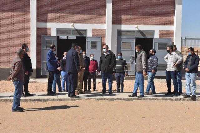 محافظ أسيوط يتفقد محطة المعالجة الثلاثية لمشروع صرف أبنوب والفتح