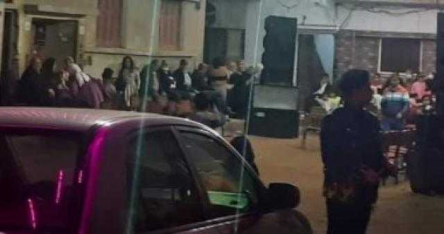 فض فرح ورفع الإشغالات من الشوارع الرئيسية بالزقازيق
