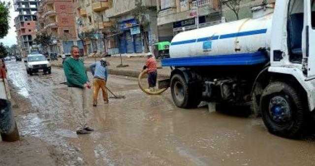 تعطل حركة الملاحة فى ميناء البرلس وهطول أمطار على عدد من مدن كفر الشيخ