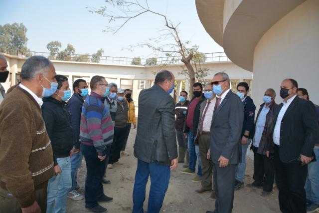 محافظ القليوبية يتابع مشروعات الصرف ببنها وكفرشكر ب 328 مليون جنيه