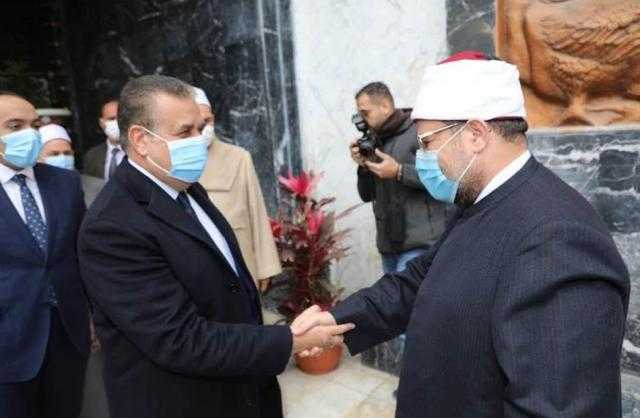وزير الأوقاف يصل المنوفية لافتتاح مسجد عصمت السادات بـ”ميت أبو الكوم”