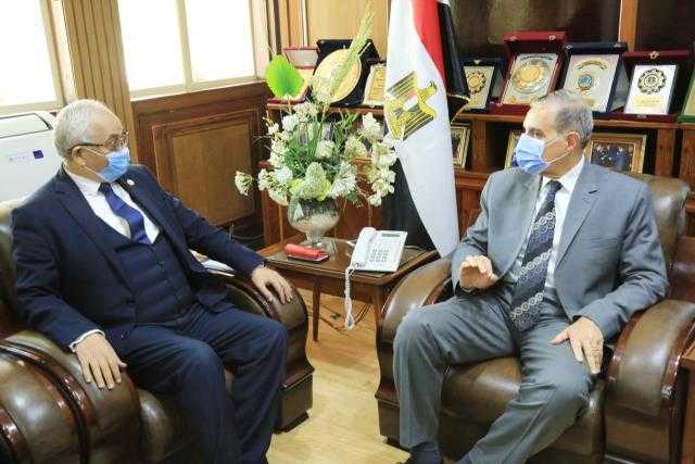 محافظ كفر الشيخ يستقبل نائب وزير التعليم لتفقد عدد من المشروعات التعليمية