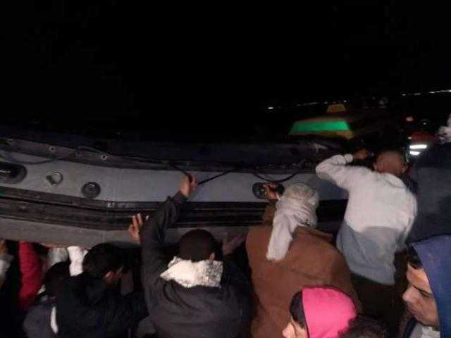 مركب غير مرخص ورضيعان.. تفاصيل حادث غرق مركب بحيرة مريوط بالإسكندرية.. فيديو