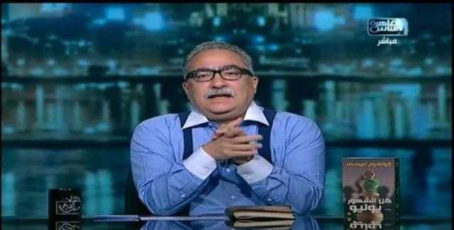 إبراهيم عيسى: الدولة منشغلة الآن بمكافحة نسبة الفقر