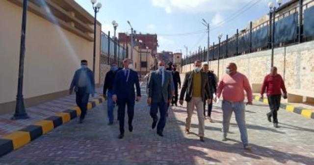 محافظ كفر الشيخ يتفقد أعمال تطوير مسار العائلة المقدسة بسخا