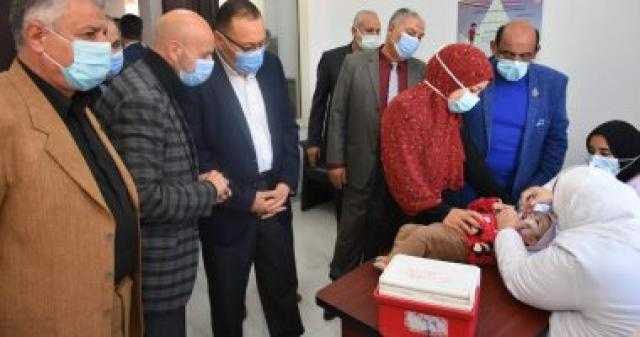 انطلاق الحملة القومية للتطعيم ضد شلل الأطفال بالشرقية