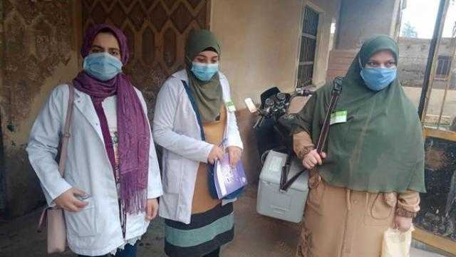 انطلاق حملة التطعيم ضد شلل الأطفال بكفر الشيخ