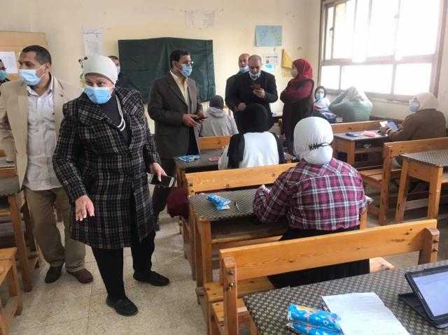 90% نسبة وصول طلاب أولى ثانوى لمنصة امتحان الإنجليزى بالقليوبية