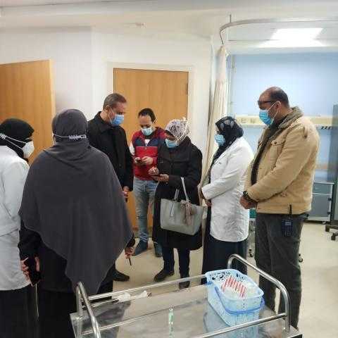 بالصور.. بدء تلقي أهالي كفر الشيخ للقاح كورونا