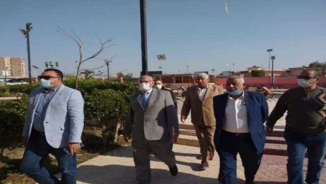 وكيل «الشباب والرياضة» يتفقد نادي قارون الرياضي بالفيوم