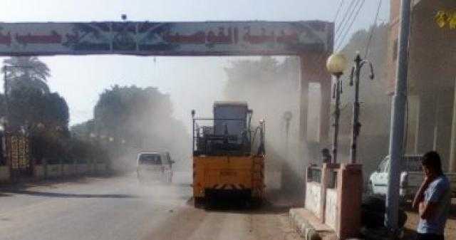 محافظ أسيوط يشدد على تكثيف النظافة ورفع القمامة وإزالة الأتربة وتسوية الشوارع
