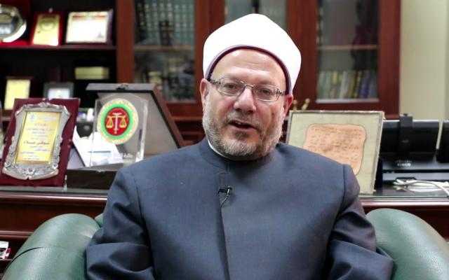 كلمة مفتى الجمهورية في مؤتمر الأوقاف