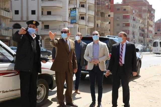 محافظ كفر الشيخ يتفقد الأعمال الجارية في المحاور الجديدة غرب العاصمة
