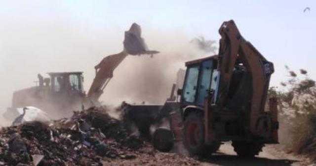 محافظة الجيزة تعلن رفع 400 ألف طن مخلفات قمامة خلال شهر فبراير