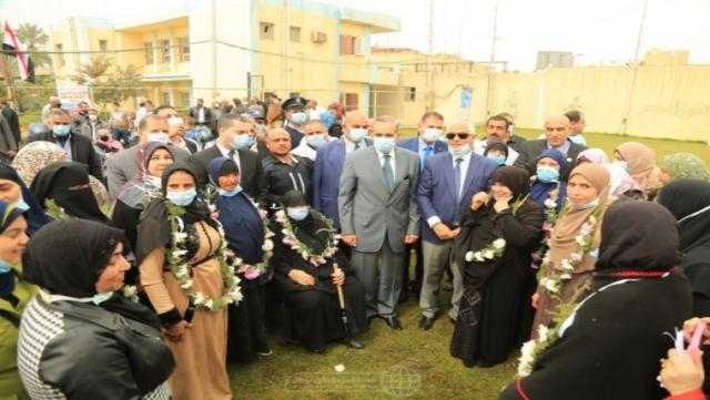 محافظ كفر الشيخ يتفقد محطة الشرب الرئيسية ويكرم الأمهات المثاليات