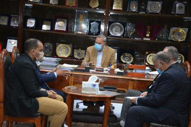 محافظ القليوبية يتابع أعمال محطة معالجة الصرف للمنطقة الاستثمارية ببنها