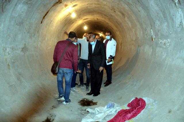 محافظ القليوبية يتابع أعمال تطوير أنفاق المشاة بشبرا الخيمة ويوجه بسرعة إنهائها