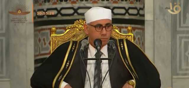 بث مباشر.. شعائر صلاة الجمعة من مسجد الصحابة بالمنيا