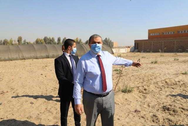 سعفان يتفقد مركز تدريب الرضوانية بالأقصر.. ويدشن 100 شجرة ضمن مبادرة ”هنجملها”