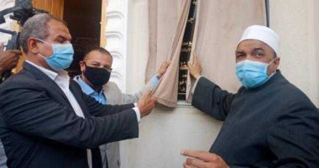 رئيس القطاع الدينى بالأوقاف يفتتح مسجد الحافظ بالمقطم