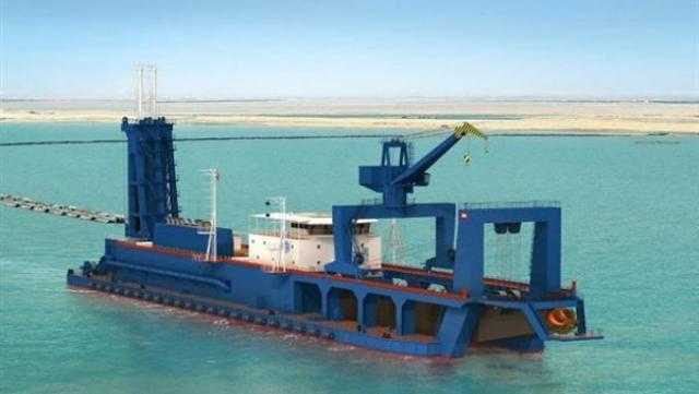 طولها 147مترًا.. الكراكة مهاب مميش تصل بحيرات الإسماعيلية