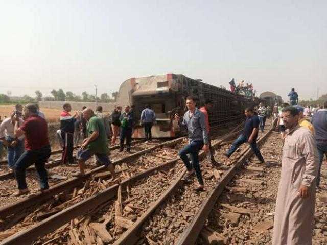 بنها الجامعي: 28 مصابا بحادث قطار طوخ ما زالوا يتلقون العلاج وحالتهم مستقرة