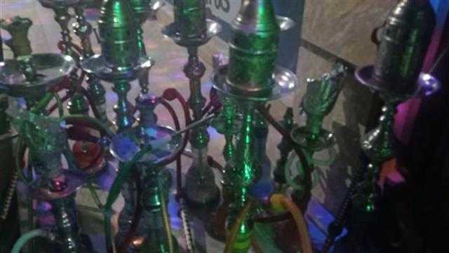 مصادرة 15 شيشة وتشميع كافيتريا وتحرير 10 محاضر لعدم ارتداء الكمامة بكفر الشيخ