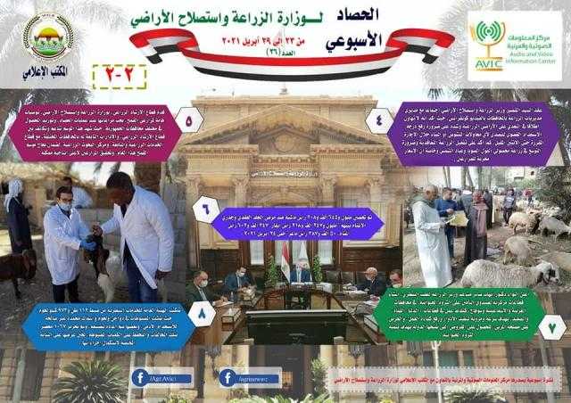 استعراض مشروع استصلاح الأراضي بوسط وشمال سيناء.. أبرز حصاد «الزراعة» في أسبوع