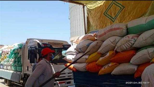 محافظ كفر الشيخ يعلن كميات القمح الموردة للشون والصوامع