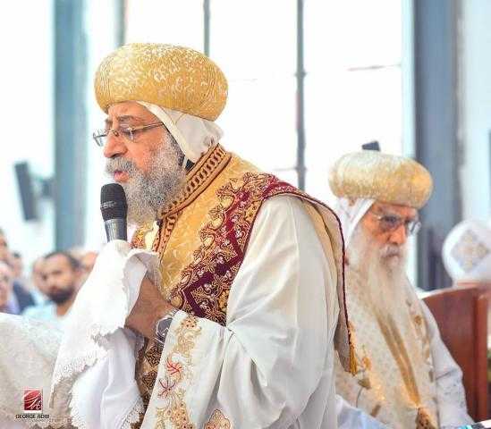 البابا تواضروس يهنئ أقباط الخارج بعيد القيامة المجيد